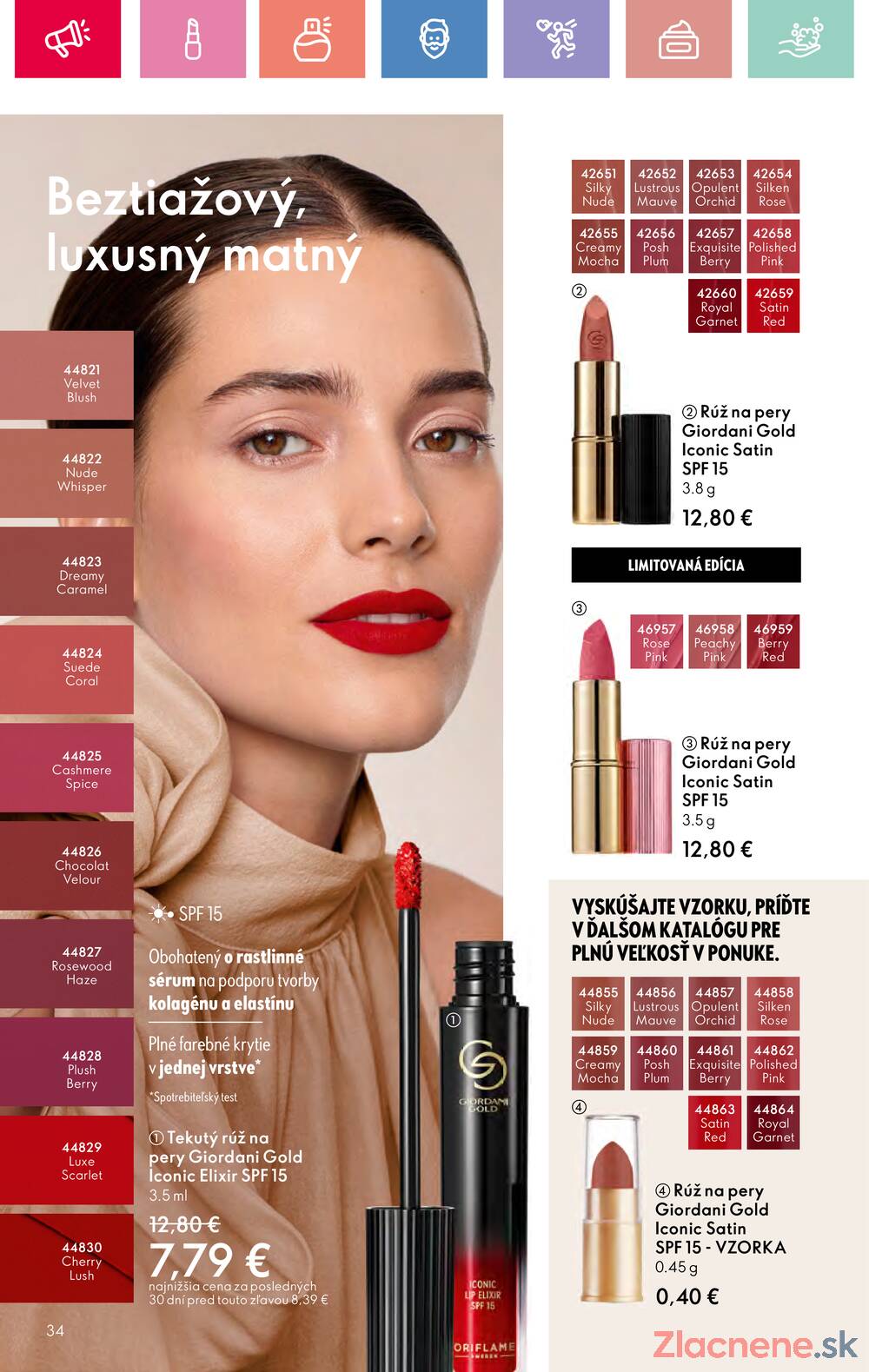 Leták Oriflame - Oriflame do 26.7. - strana 34