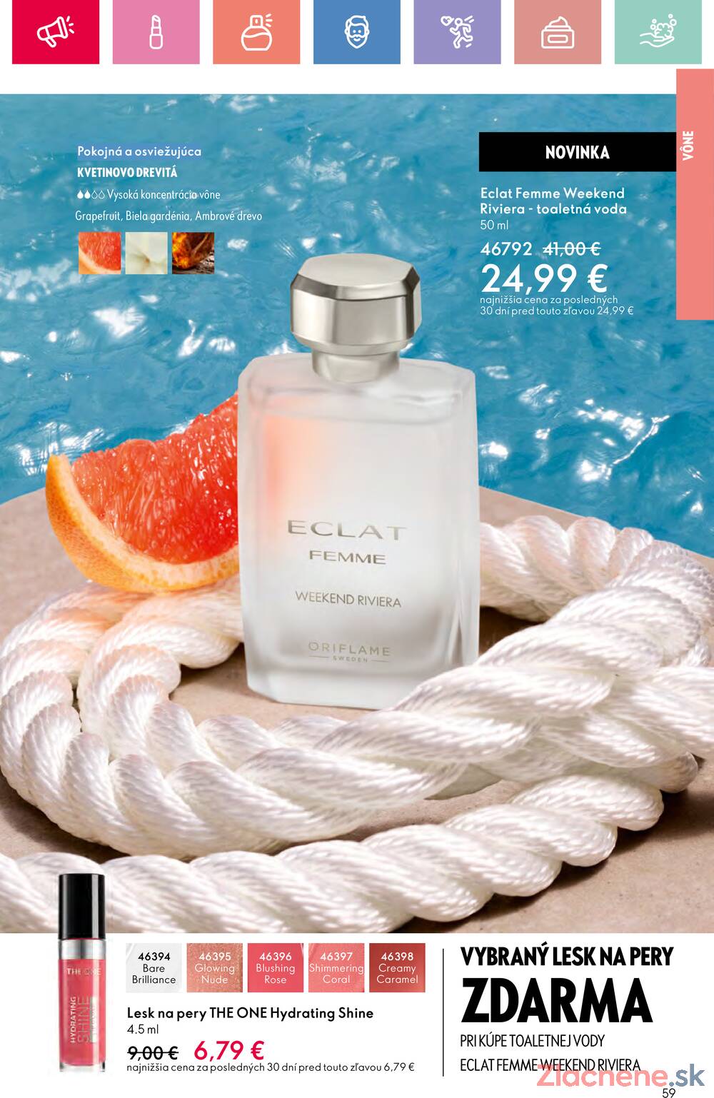 Leták Oriflame - Oriflame do 26.7. - strana 59