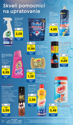 Leták Tesco
		  platný do 22.7.2025 - strana 22
