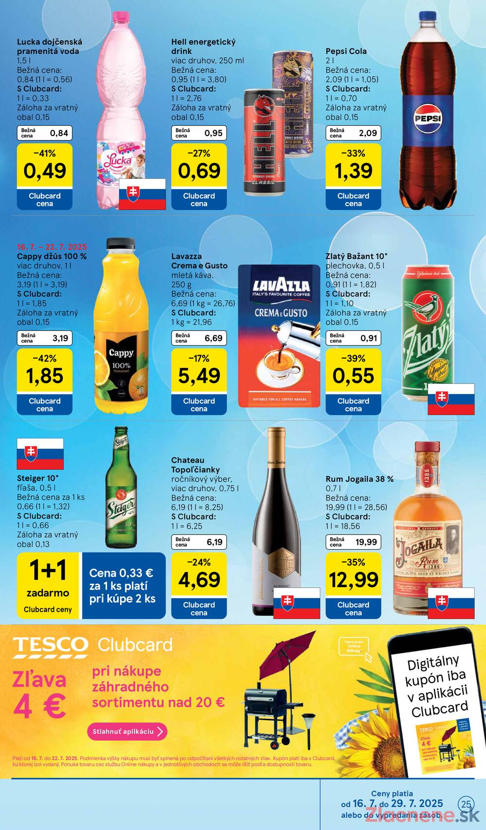Leták Tesco - Tesco malé hypermarkety od 16.7. do 22.7.2025 - strana 25 Leták Tesco - Tesco malé hypermarkety od 16.7. do 22.7.2025 - strana 25