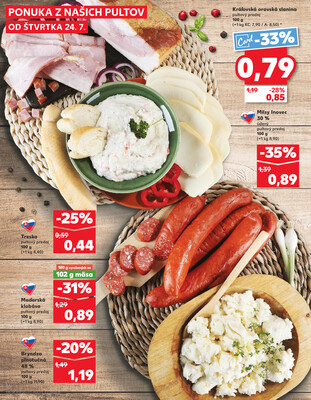 Kaufland 24.7. - 30.7. - Kaufland Brezno