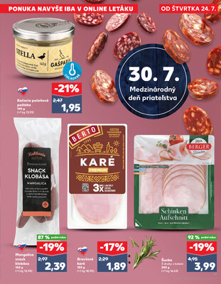 Kaufland 24.7. - 30.7. - Kaufland Brezno