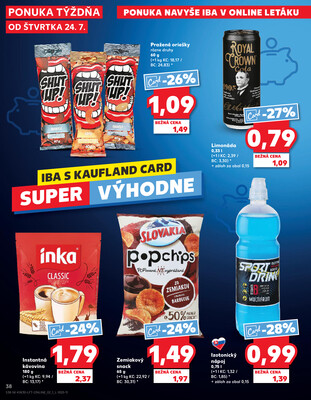 Kaufland 24.7. - 30.7. - Kaufland Brezno
