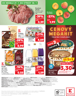 Kaufland 24.7. - 30.7. - Kaufland Brezno