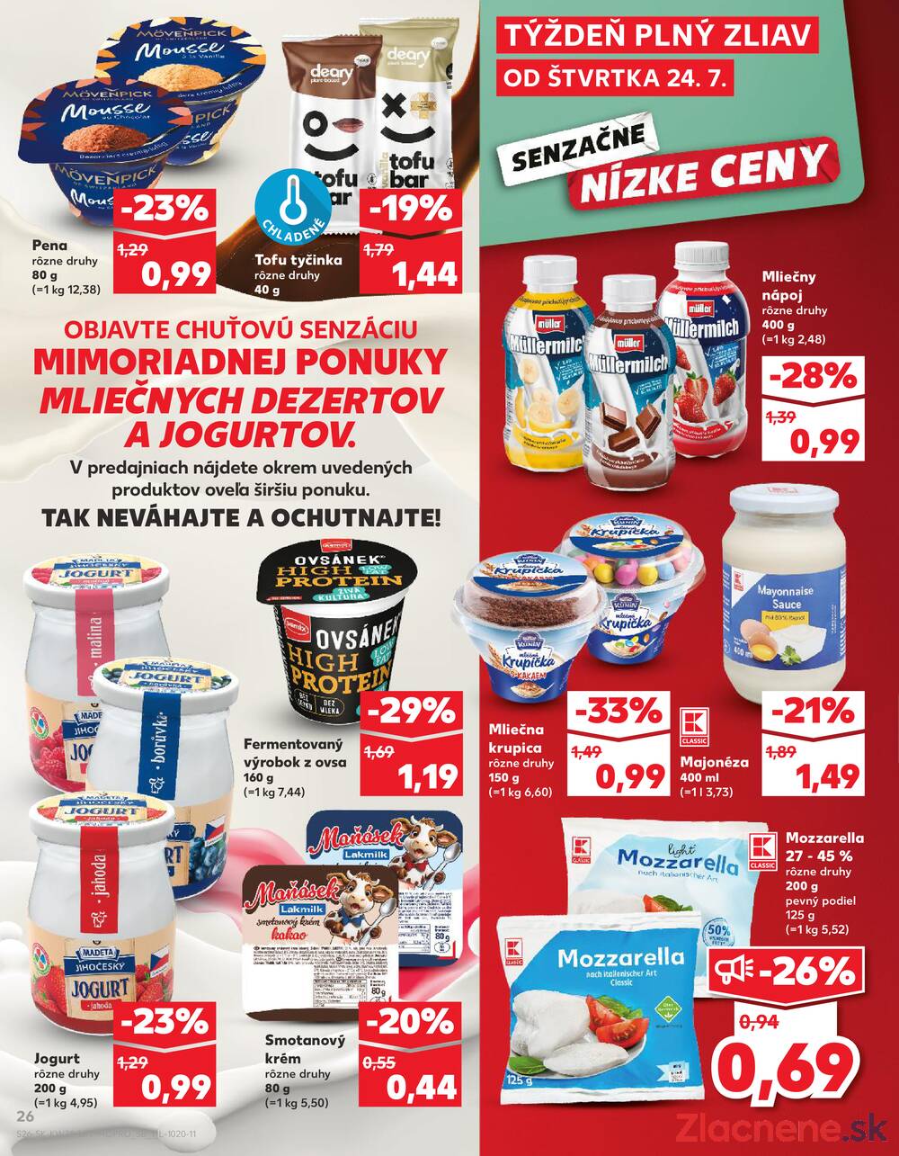 Leták Kaufland - Kaufland 24.7. - 30.7. - Kaufland Spišská Nová Ves - strana 26