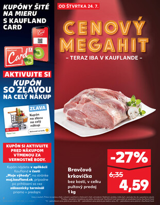 Kaufland 24.7. - 30.7. - Kaufland Humenné
