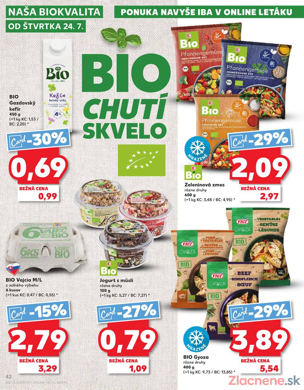 Leták Kaufland - Kaufland 24.7. - 30.7. - Kaufland Púchov - strana 42