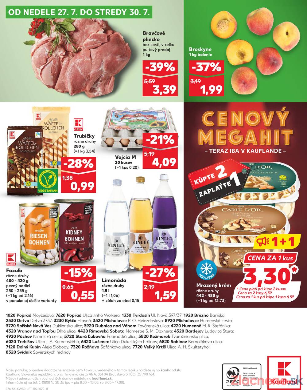 Leták Kaufland - Kaufland 24.7. - 30.7. - Kaufland Púchov - strana 76