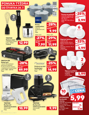 Kaufland 24.7. - 30.7. - Kaufland Stará Ľubovňa