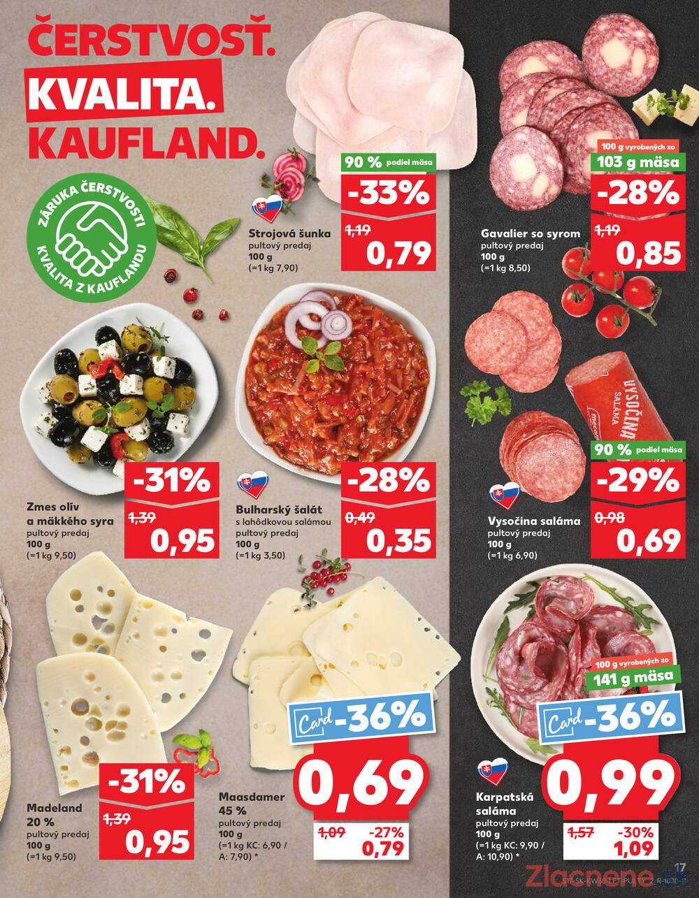 Leták Kaufland - Kaufland 24.7. - 30.7. - Kaufland Sabinov - strana 17