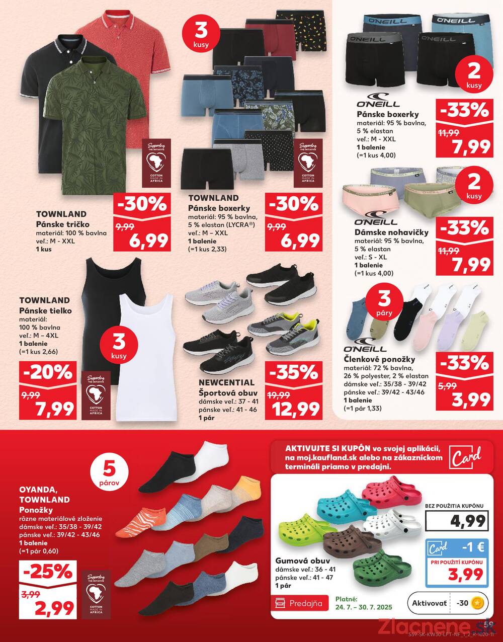 Leták Kaufland - Kaufland 24.7. - 30.7. - Kaufland Sabinov - strana 59