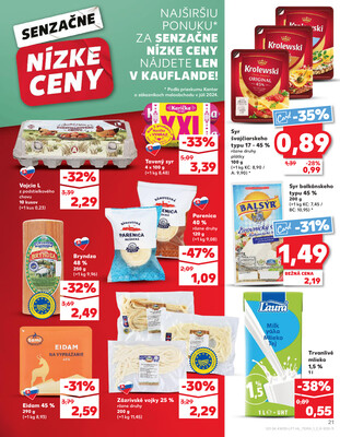 Kaufland 24.7. - 30.7. - Kaufland Sabinov