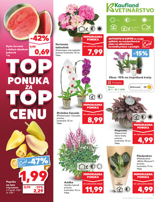 Kaufland 24.7. - 30.7. - Kaufland (A. H. Škultétyho, Veľký Krtíš)
