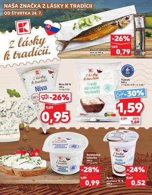 Kaufland 24.7. - 30.7. - Kaufland (A. H. Škultétyho, Veľký Krtíš)