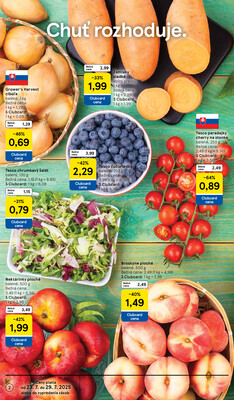 Tesco supermarkety od 23.7. do 29.7.2025