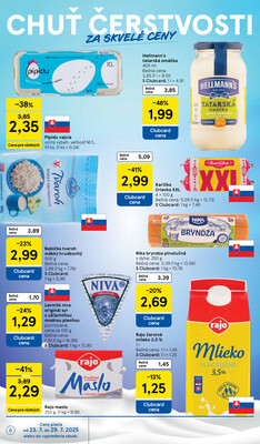 Tesco supermarkety od 23.7. do 29.7.2025