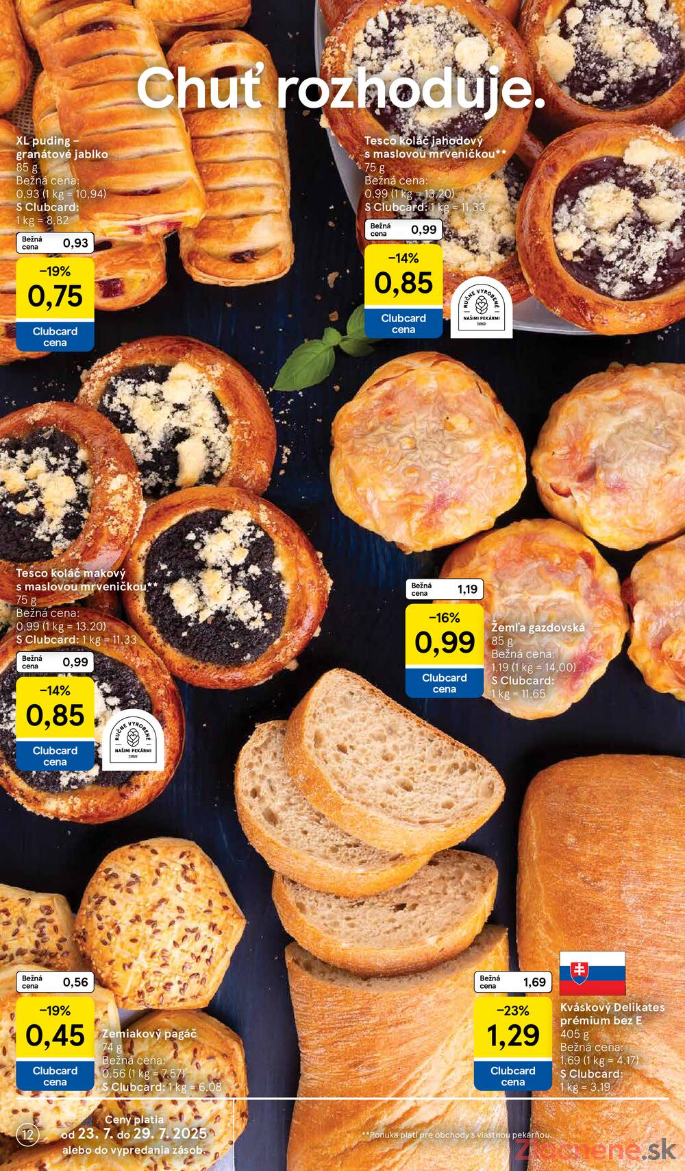 Leták Tesco - Tesco malé hypermarkety od 23.7. do 29.7.2025 - strana 12 Leták Tesco - Tesco malé hypermarkety od 23.7. do 29.7.2025 - strana 12
