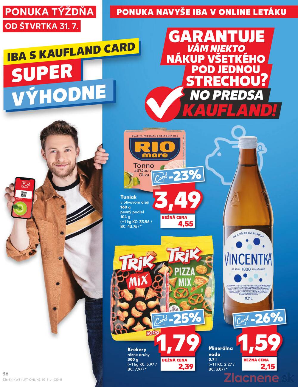 Leták Kaufland - Kaufland 31.7. - 6.8. - Kaufland Detva - strana 36