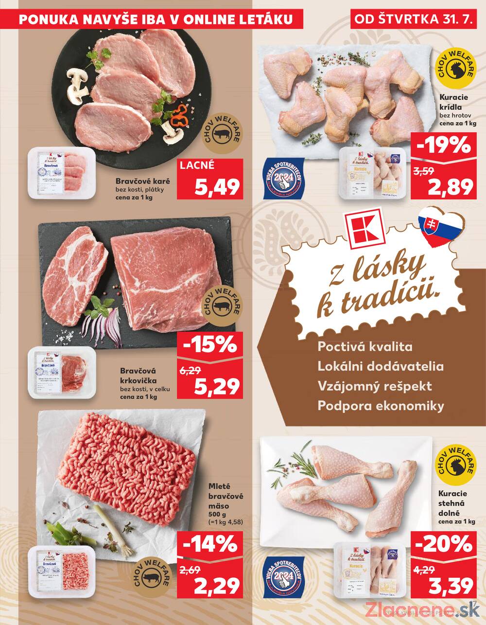Leták Kaufland - Kaufland 31.7. - 6.8. - Kaufland Púchov - strana 17