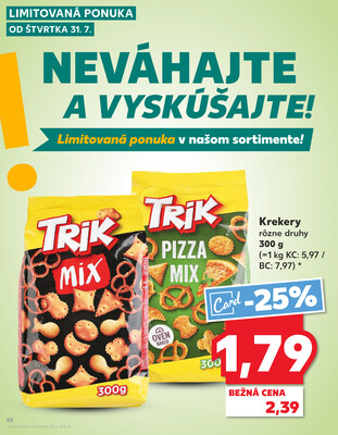Kaufland 31.7. - 6.8. - Kaufland Púchov