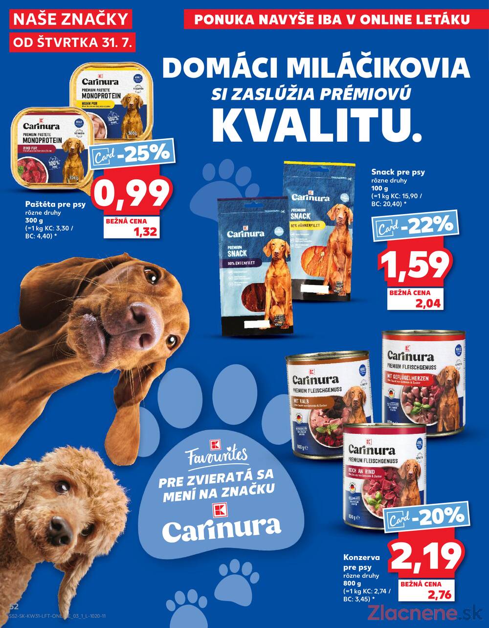 Leták Kaufland - Kaufland 31.7. - 6.8. - Kaufland Trebišov - strana 52