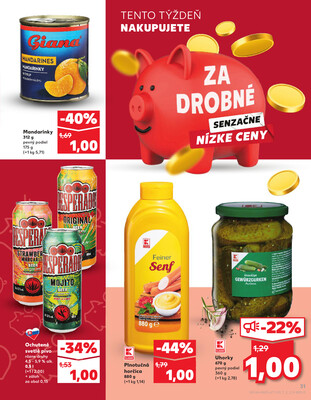 Kaufland 31.7. - 6.8. - Kaufland Trebišov