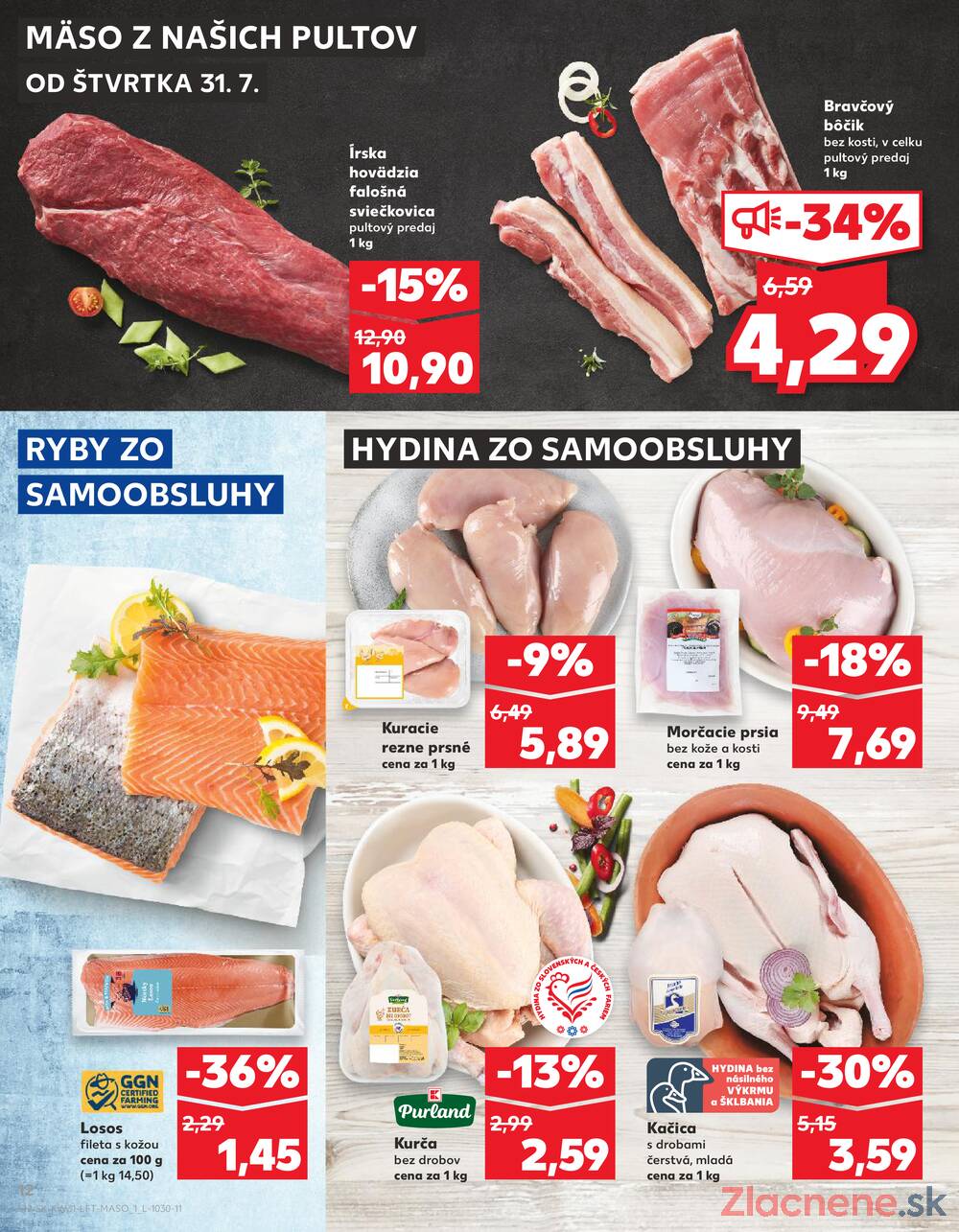 Leták Kaufland - Kaufland 31.7. - 6.8. - Kaufland Veľký Meder - strana 12