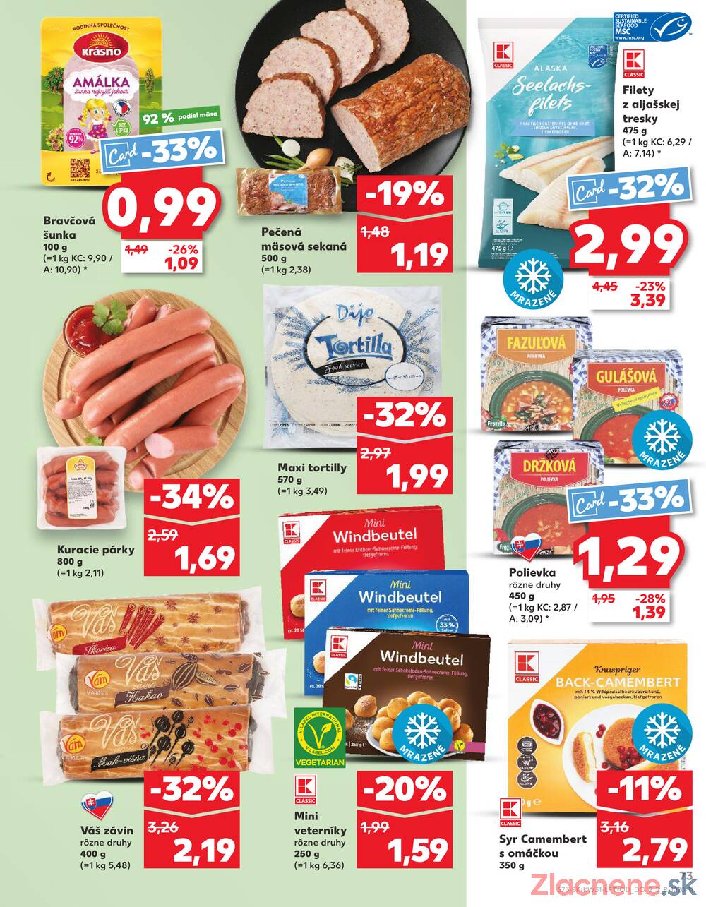Leták Kaufland - Kaufland 31.7. - 6.8. - Kaufland Veľký Meder - strana 73