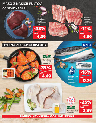 Kaufland 31.7. - 6.8. - Kaufland Veľký Meder