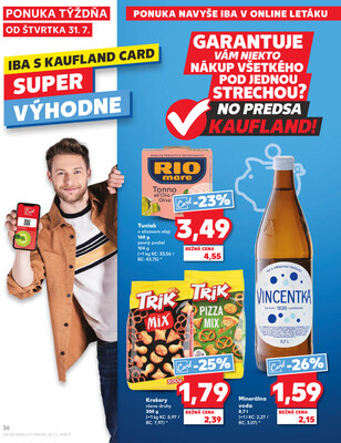 Kaufland 31.7. - 6.8. - Kaufland Veľký Meder