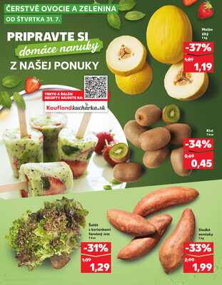 Kaufland 31.7. - 6.8. - Kaufland Hlohovec