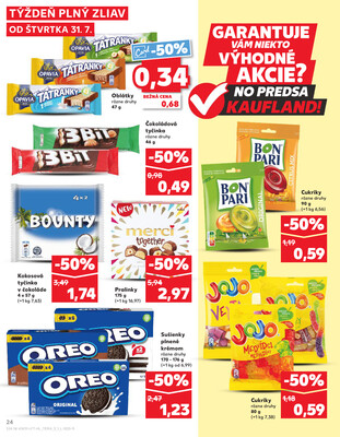Kaufland 31.7. - 6.8. - Kaufland Hlohovec