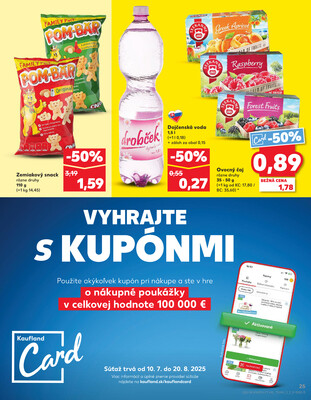 Kaufland 31.7. - 6.8. - Kaufland Hlohovec
