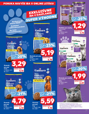 Kaufland 31.7. - 6.8. - Kaufland Hlohovec
