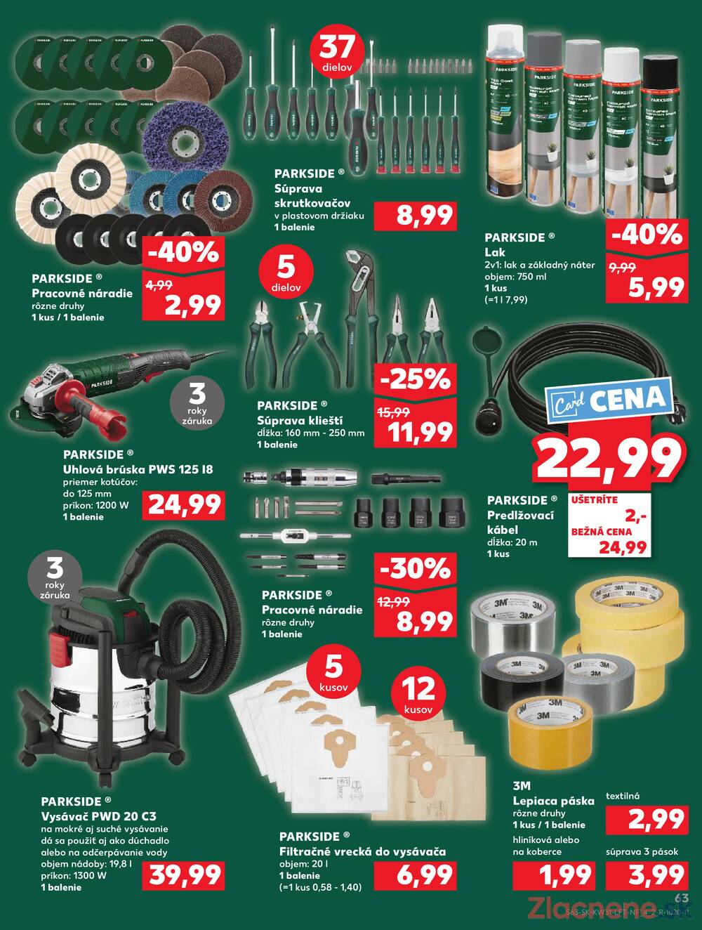 Leták Kaufland - Kaufland 31.7. - 6.8. - Kaufland Bratislava - Petržalka - strana 63