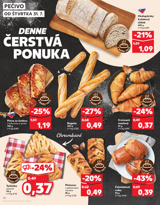 Kaufland 31.7. - 6.8. - Kaufland Bratislava - Rača