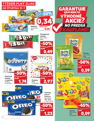 Kaufland 31.7. - 6.8. - Kaufland Trnava - Nová ul.