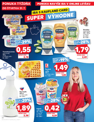 Kaufland 31.7. - 6.8. - Kaufland Trnava - Nová ul.