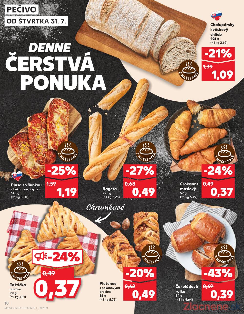 Leták Kaufland - Kaufland 31.7. - 6.8. - Kaufland Bratislava - Avion (Ivanská cesta) - strana 10