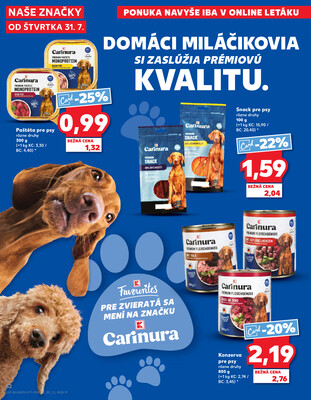 Kaufland 31.7. - 6.8. - Kaufland Martin