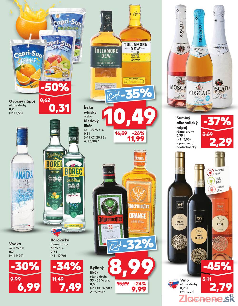 Leták Kaufland - Kaufland 31.7. - 6.8. - Kaufland Košice - Nad Jazerom - strana 43