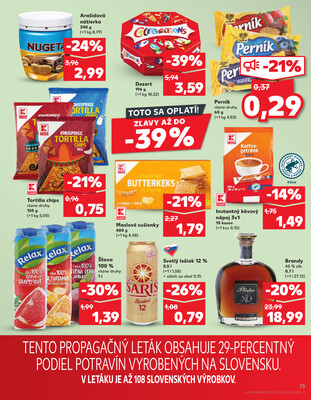 Kaufland 31.7. - 6.8. - Kaufland Košice - Nad Jazerom