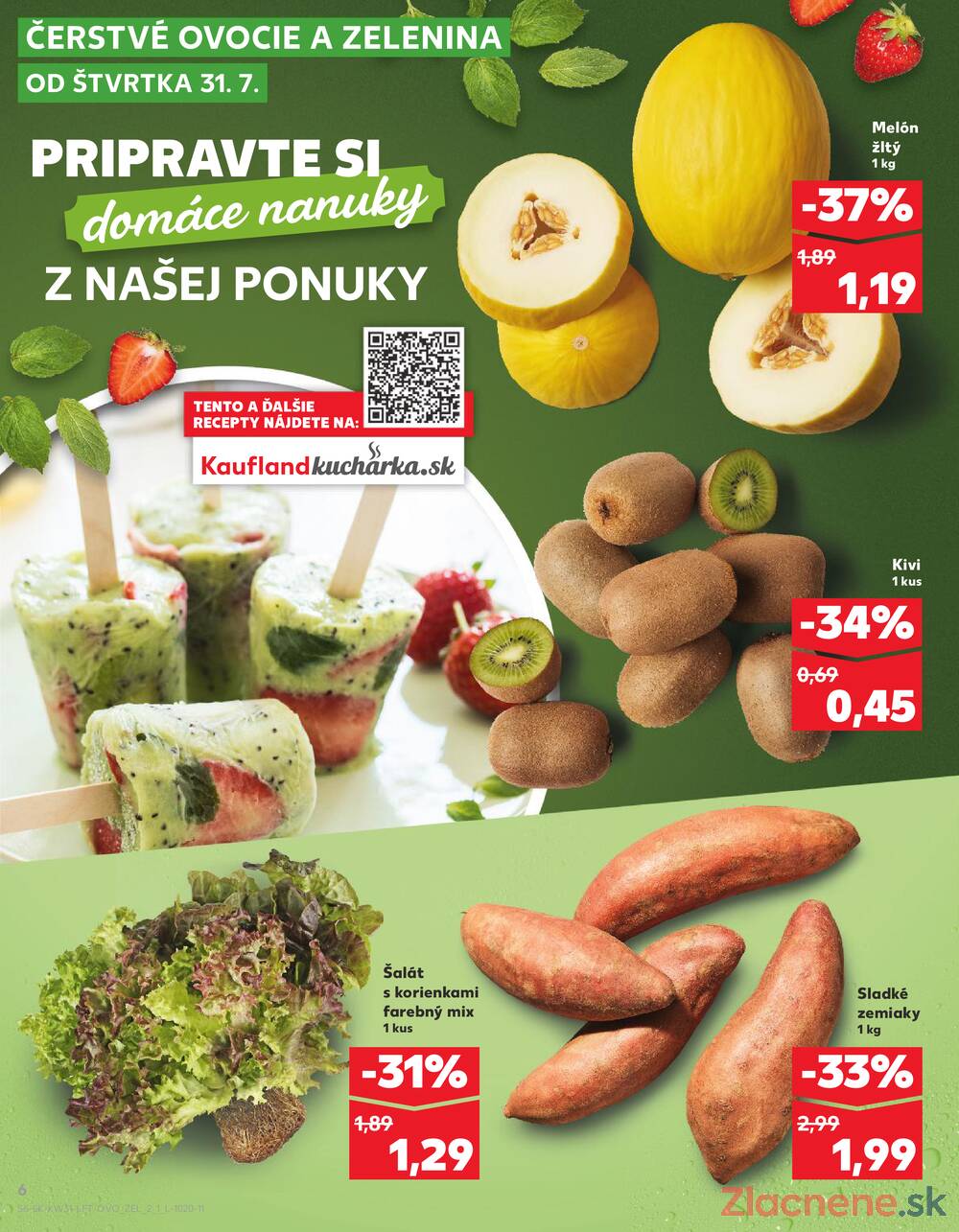 Leták Kaufland - Kaufland 31.7. - 6.8. - Kaufland Košice - Popradská  - strana 6