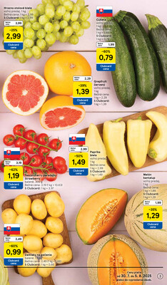 Tesco malé hypermarkety od 30.7. do 5.8.2025