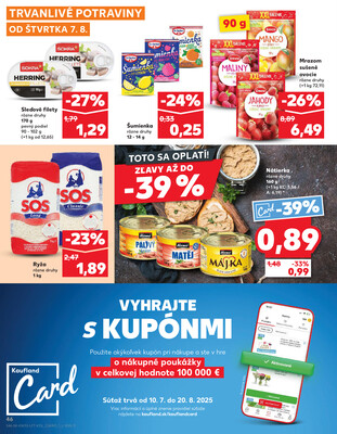 Kaufland 7.8. - 13.8. - Kaufland Michalovce