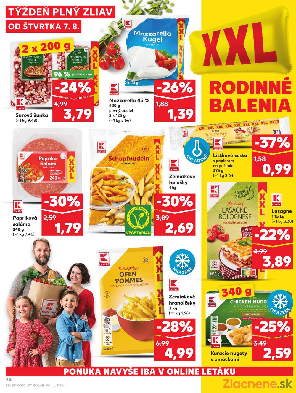 Leták Kaufland - Kaufland 7.8. - 13.8. - Kaufland Trebišov - strana 34