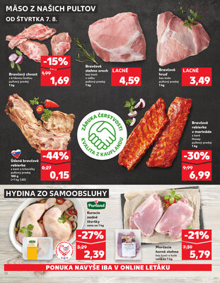 Kaufland 7.8. - 13.8. - Kaufland Trebišov
