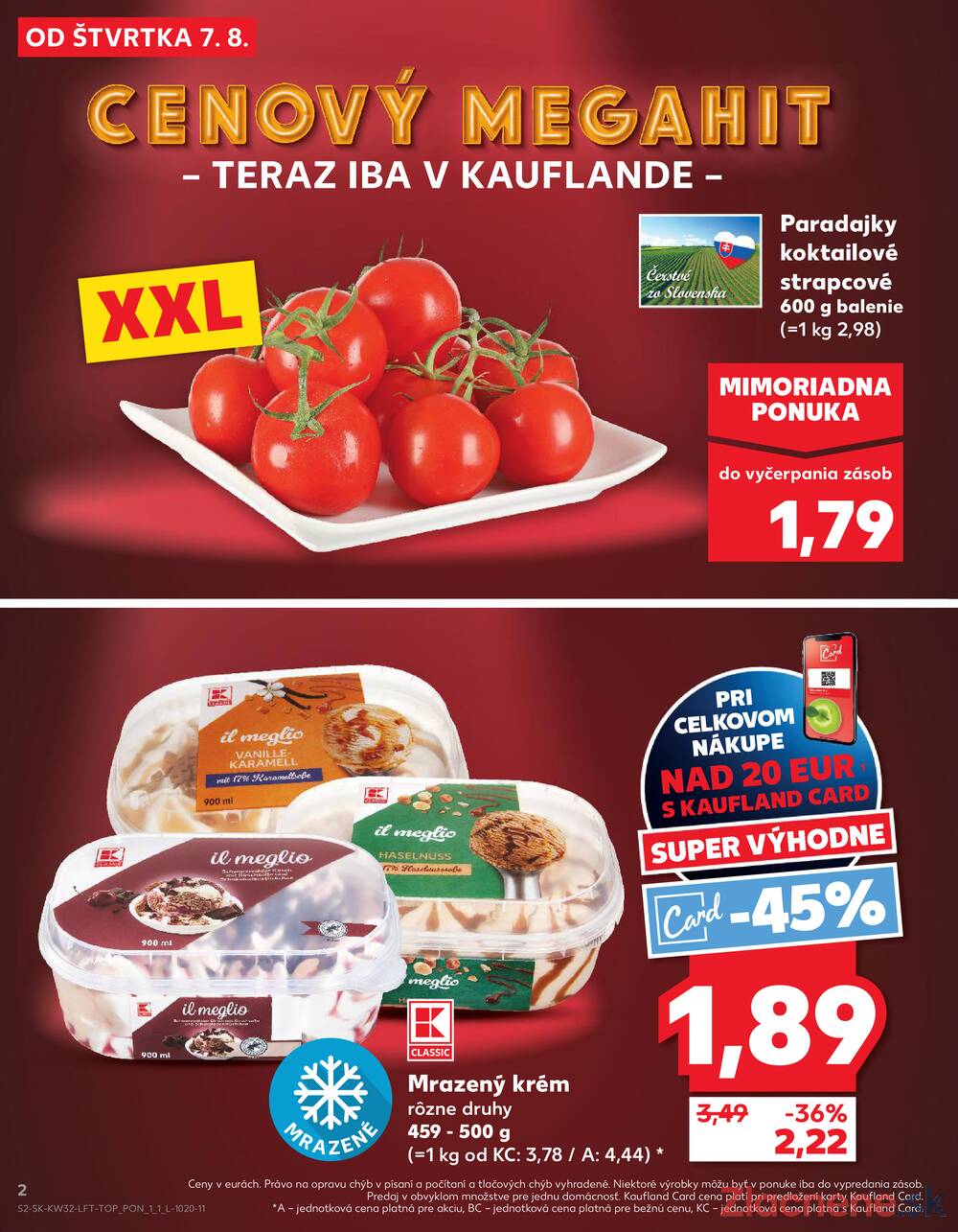 Leták Kaufland - Kaufland 7.8. - 13.8. - Kaufland Hlohovec - strana 2