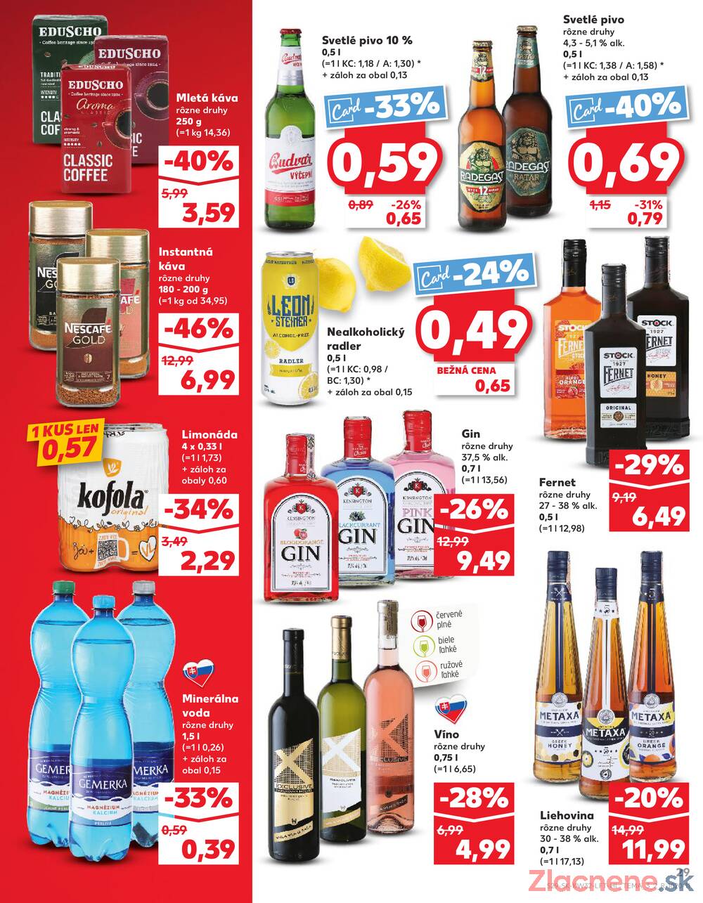 Leták Kaufland - Kaufland 7.8. - 13.8. - Kaufland Hlohovec - strana 29
