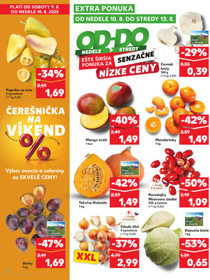 Kaufland 7.8. - 13.8. - Kaufland Hlohovec